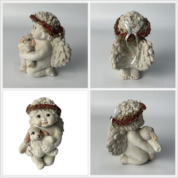 Dreamsicles Cherub Collectables Vintage “ Love My Lamb “ 1997 Figurine Used - Picture 1 of 6